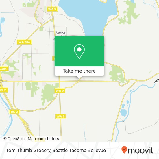 Tom Thumb Grocery map