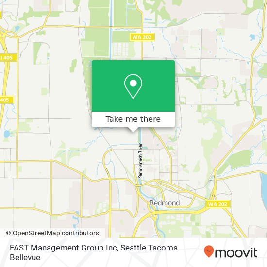 Mapa de FAST Management Group Inc