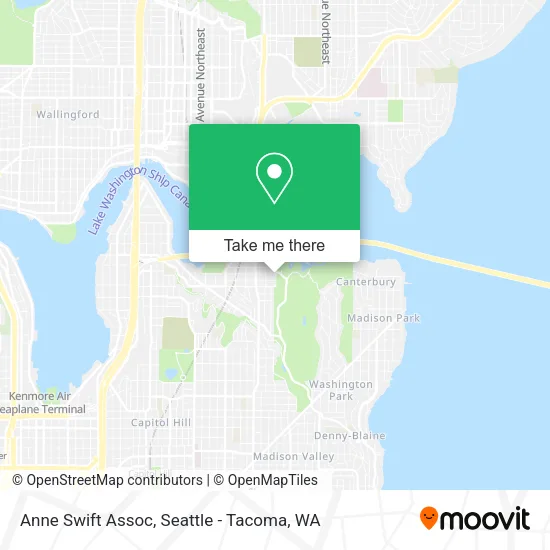 Anne Swift Assoc map