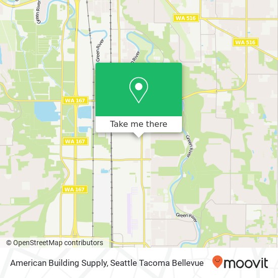 American Building Supply map