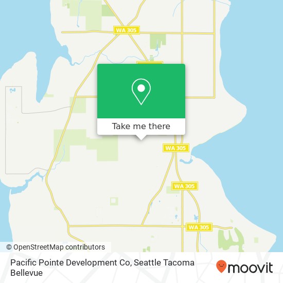 Mapa de Pacific Pointe Development Co