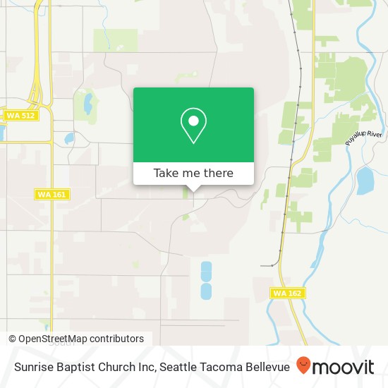 Sunrise Baptist Church Inc map