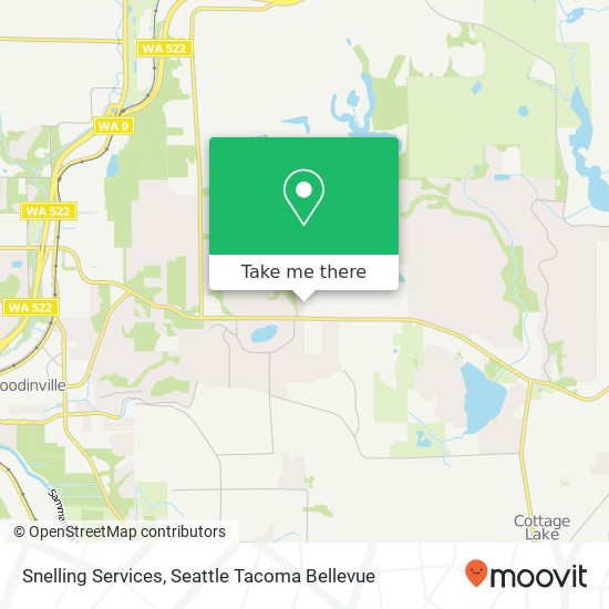 Snelling Services map