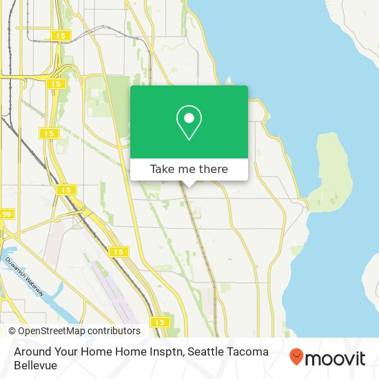 Mapa de Around Your Home Home Insptn