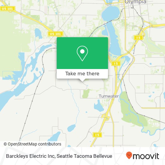 Barckleys Electric Inc map