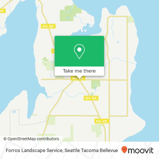 Mapa de Forros Landscape Service
