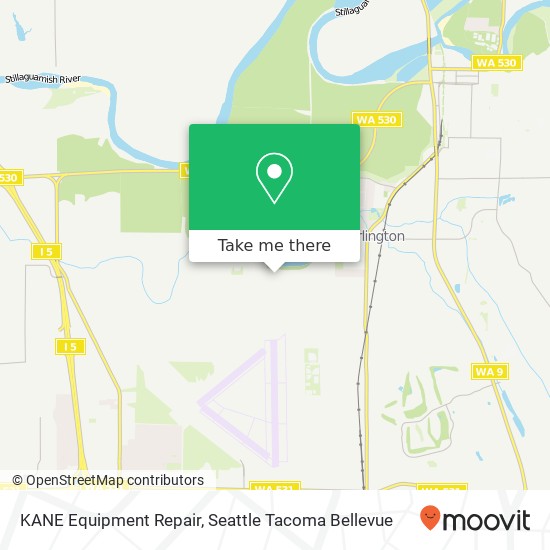 KANE Equipment Repair map