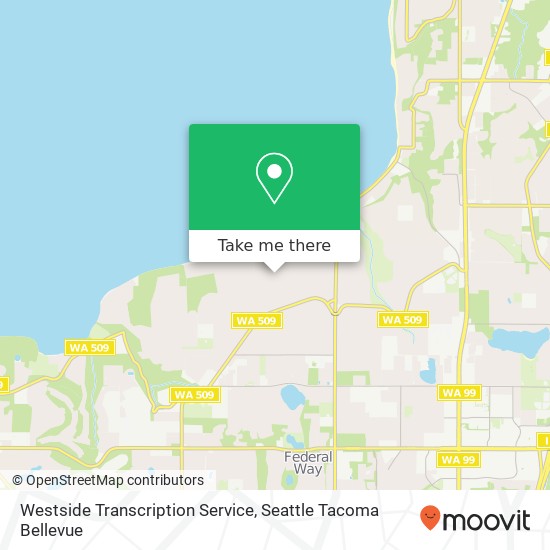 Mapa de Westside Transcription Service