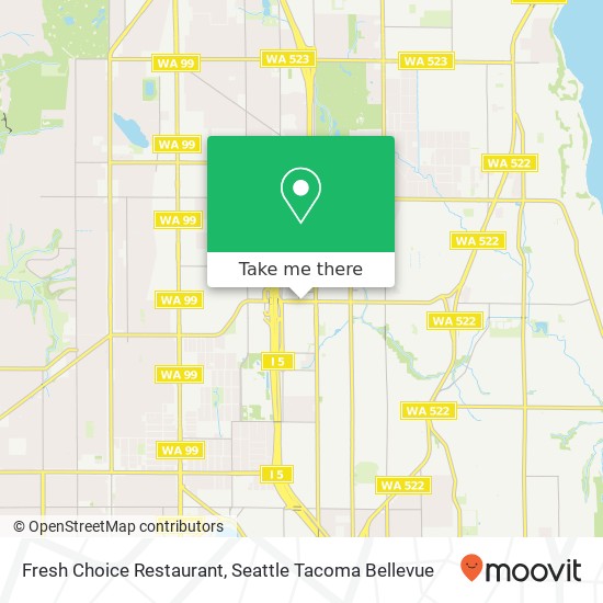 Mapa de Fresh Choice Restaurant