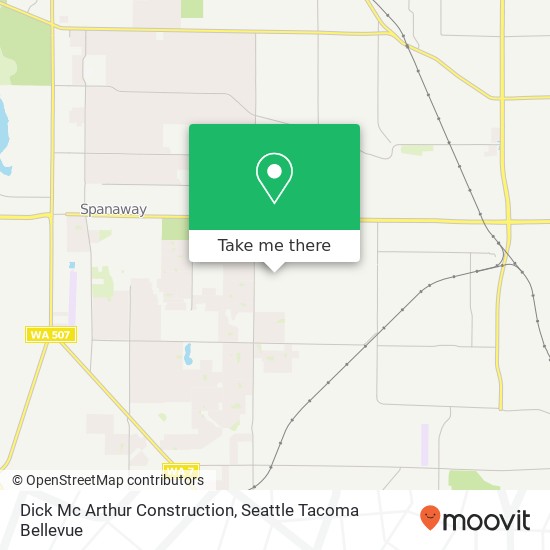 Dick Mc Arthur Construction map