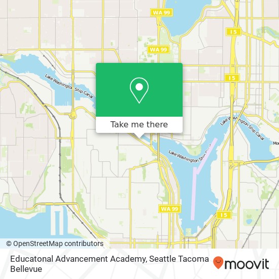 Educatonal Advancement Academy map