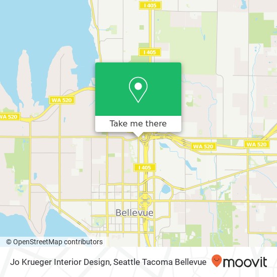 Jo Krueger Interior Design map