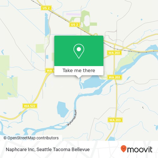 Naphcare Inc map