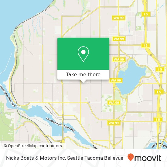 Nicks Boats & Motors Inc map