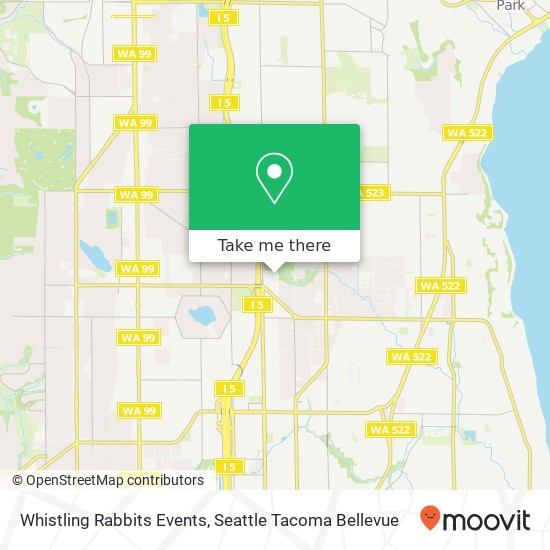 Mapa de Whistling Rabbits Events