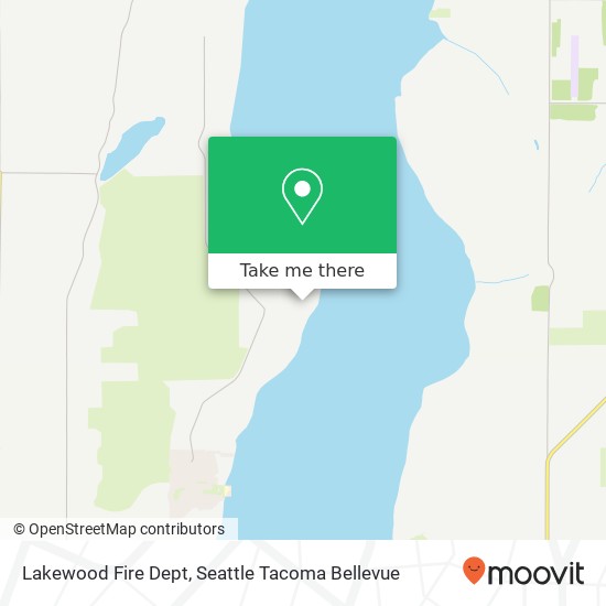 Lakewood Fire Dept map