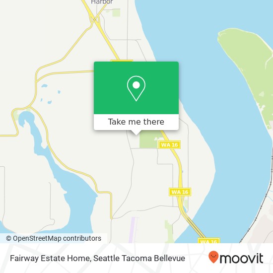 Fairway Estate Home map