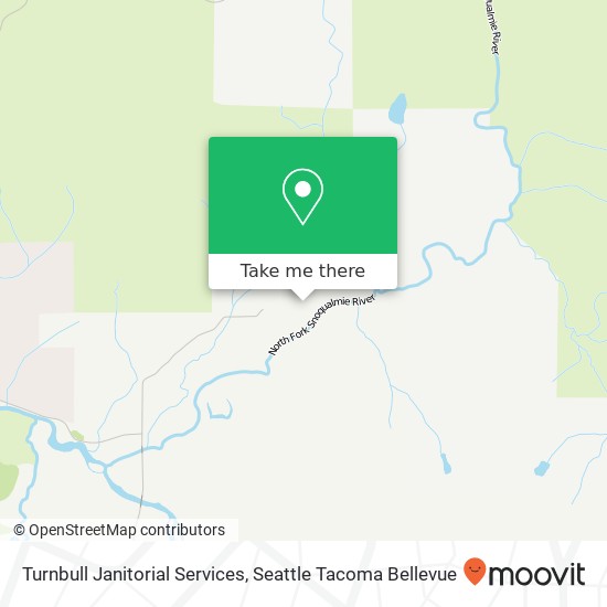 Turnbull Janitorial Services map
