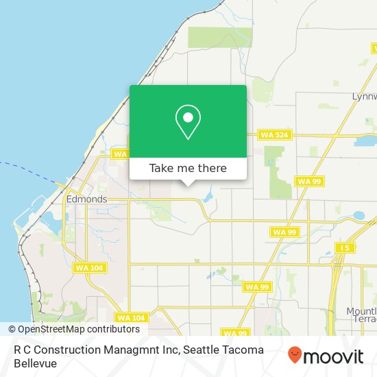 R C Construction Managmnt Inc map