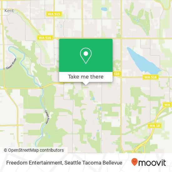 Freedom Entertainment map