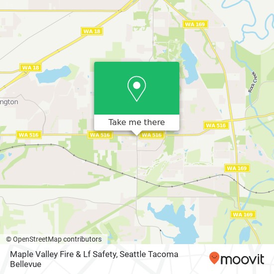 Mapa de Maple Valley Fire & Lf Safety