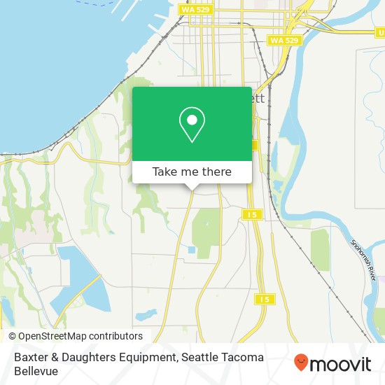 Mapa de Baxter & Daughters Equipment