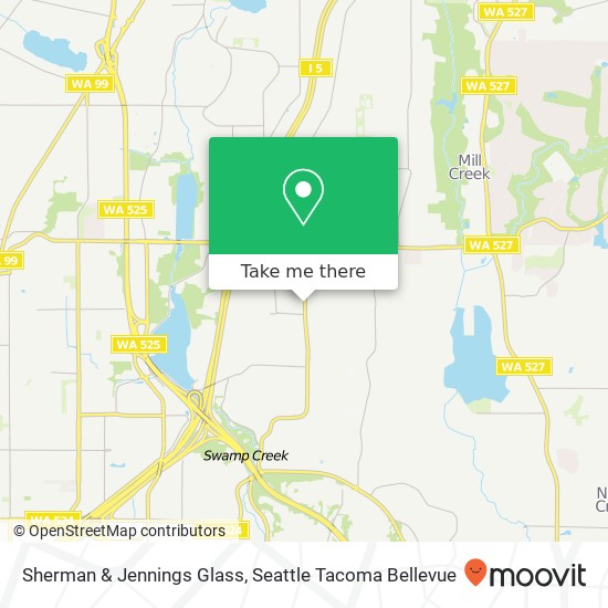 Mapa de Sherman & Jennings Glass