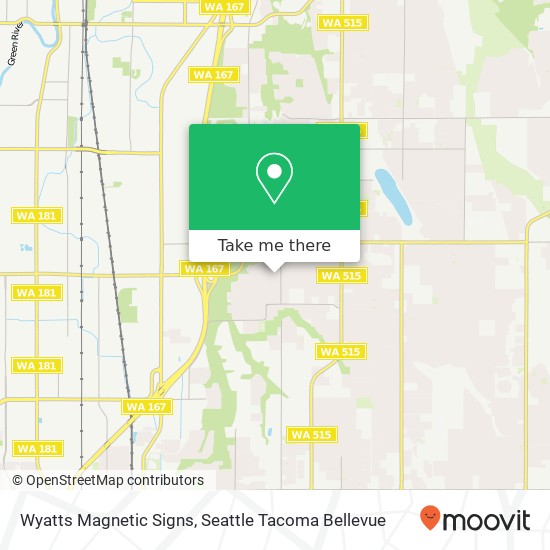 Wyatts Magnetic Signs map