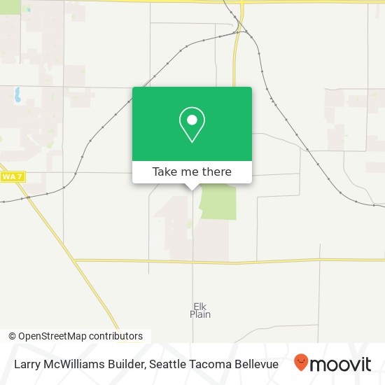 Larry McWilliams Builder map