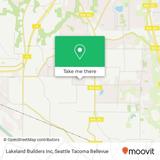 Mapa de Lakeland Builders Inc