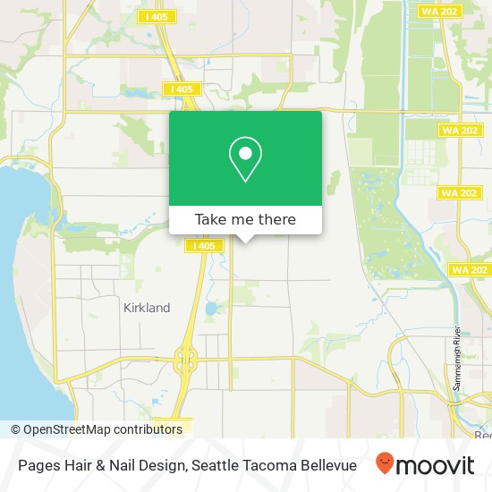 Pages Hair & Nail Design map