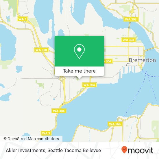Akler Investments map