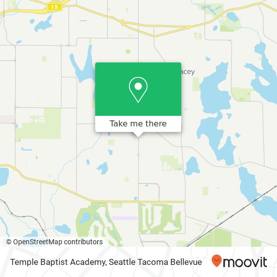 Mapa de Temple Baptist Academy