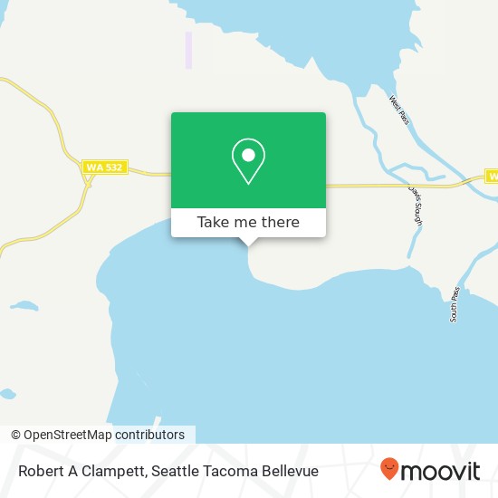 Robert A Clampett map