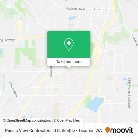 Mapa de Pacific View Contractors LLC