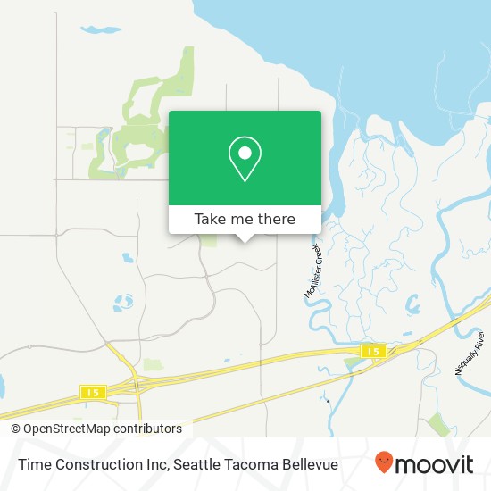 Mapa de Time Construction Inc