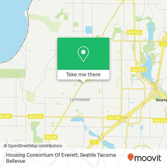 Housing Consortium Of Everett map