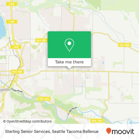 Sterling Senior Services map