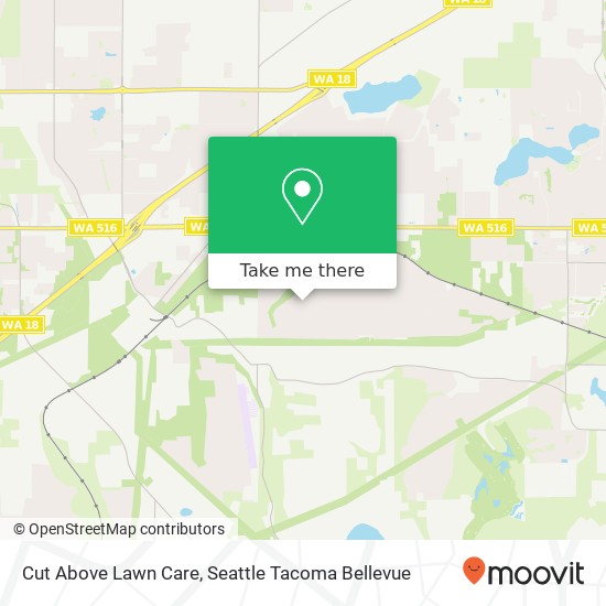 Cut Above Lawn Care map