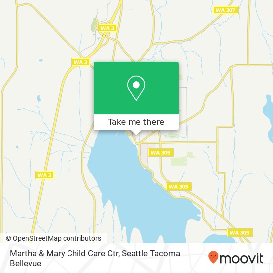 Martha & Mary Child Care Ctr map