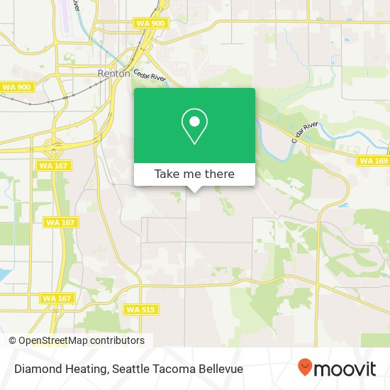 Diamond Heating map