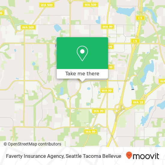 Faverty Insurance Agency map