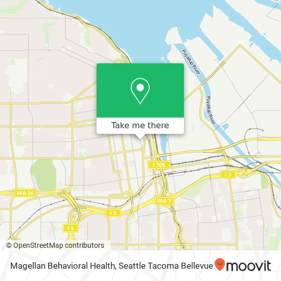 Magellan Behavioral Health map