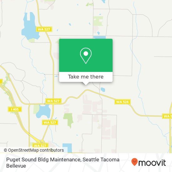 Puget Sound Bldg Maintenance map