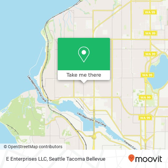 E Enterprises LLC map