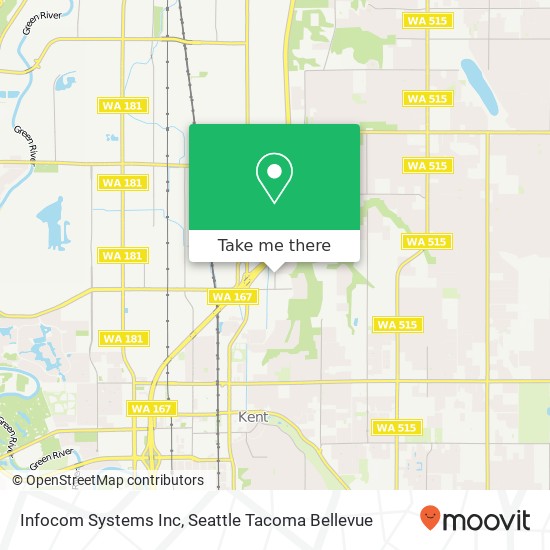 Infocom Systems Inc map