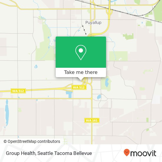 Group Health map