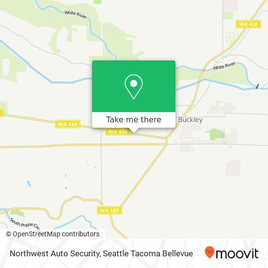 Northwest Auto Security map