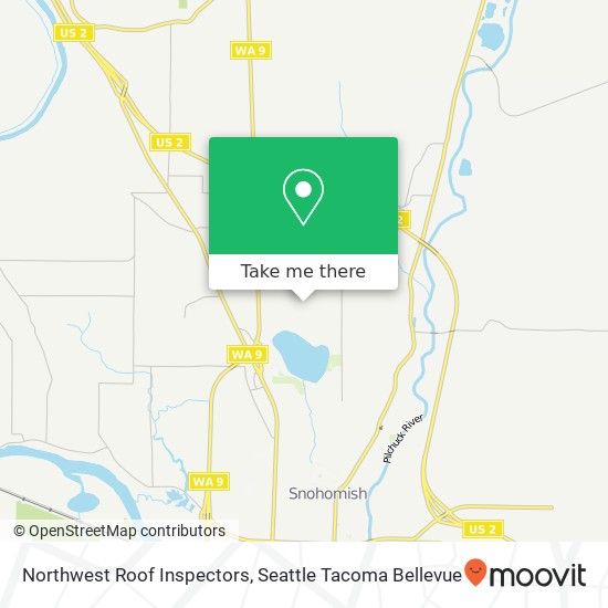 Northwest Roof Inspectors map