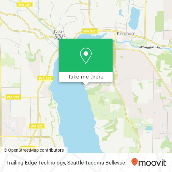 Mapa de Trailing Edge Technology